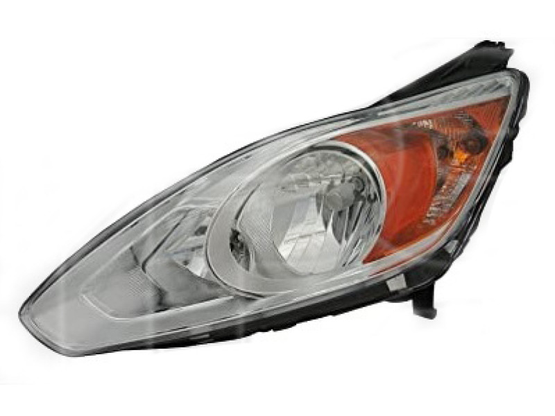 Фара передня ліва Ford C-Max 2 USA 13-17 (Depo) жовта вставка, галоген