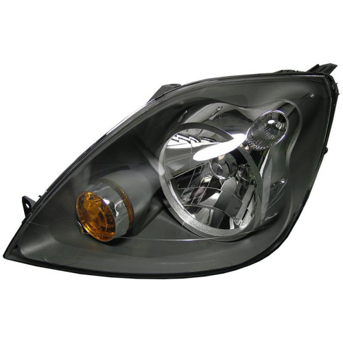 Фара передня ліва Ford Fiesta 2006-2008 DEPO чорна, ел. кор.1416311
