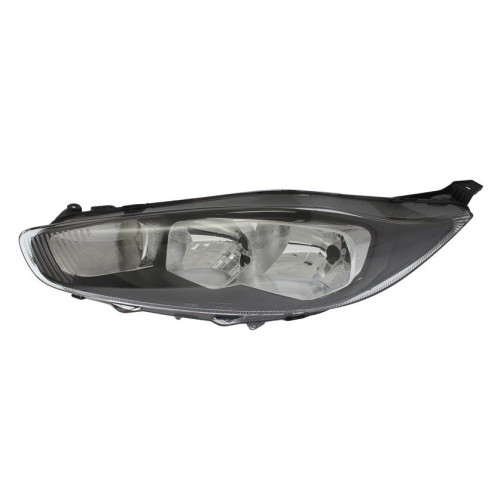 Фара передня ліва Ford Fiesta 2013-2017 TYC галоген, чорна 1789946