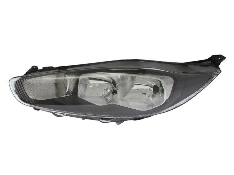 Фара передня ліва Ford Fiesta 13-17 (TYC) галоген, чорна 1789946