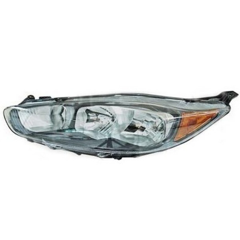 Фара передня ліва (механічна, чорна) Ford Fiesta USA 2013-2017 TYC D2BZ13008L