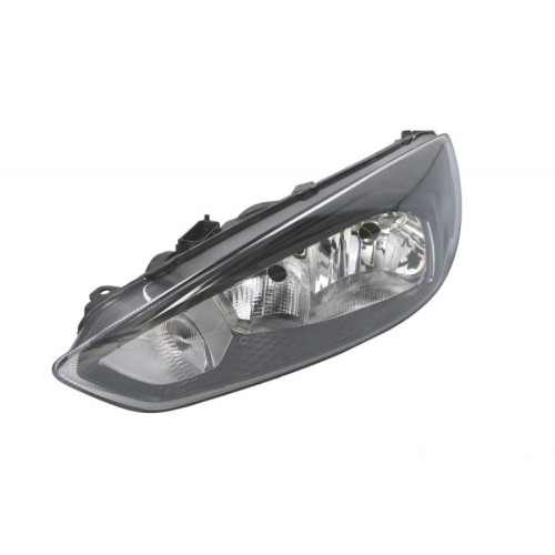Фара передня ліва Ford Focus 3 2015-2018 (Китай) чорна, галоген H7/H15 1866243