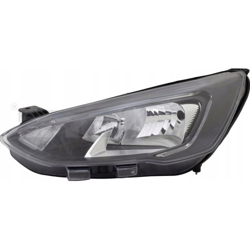 Фара передня ліва Ford Focus 4 19- DEPO ел. рег., чорна 2278784