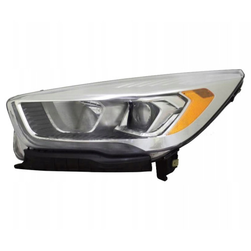 Фара передня ліва Ford Kuga 16-20, Escape 2016-2020 TYC галоген LED, жовта вставка GJ5Z-13008-D