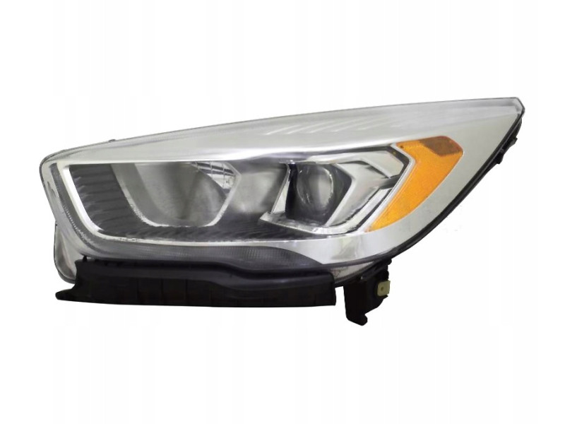 Фара передня ліва Ford Kuga 16-20, Escape 16-20 (TYC) галоген LED, жовта вставка GJ5Z-13008-D