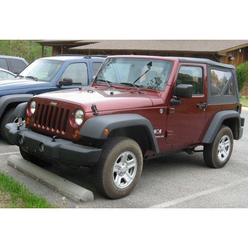 Фара передня ліва (LED, USA) Jeep Wrangler 2007-2018 DEPO 68366025AA