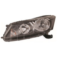 Фара передня ліва Honda Accord 8 USA 08-10 (Depo) галоген, біла вставка 33151TA0Q01