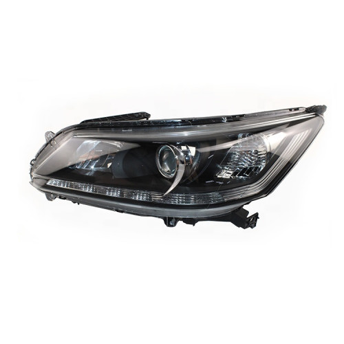 Фара передня ліва Honda Accord 9 2013-2015 седан DEPO LED, біла вставка 33150T2AH01
