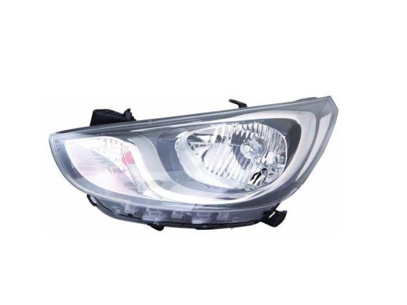 Фара передня ліва Hyundai Accent (Solaris) 11-15 (Depo) електрична (Ukrainian Type) 921014L000