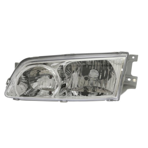 Фара передня ліва Hyundai H-1/Н200 2000-2004 DEPO гладке скло, мех./ел. кор. 921014A500