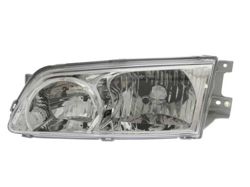 Фара передня ліва Hyundai H-1/Н200 00-04 (Китай) гладке скло, мех./ел. кор. 921014A500