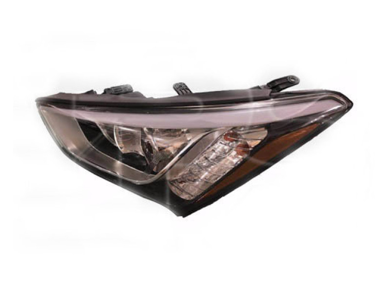 Фара передня ліва Hyundai Santa Fe 3 12-16 USA (Китай) H7*2,PY21W,LED
