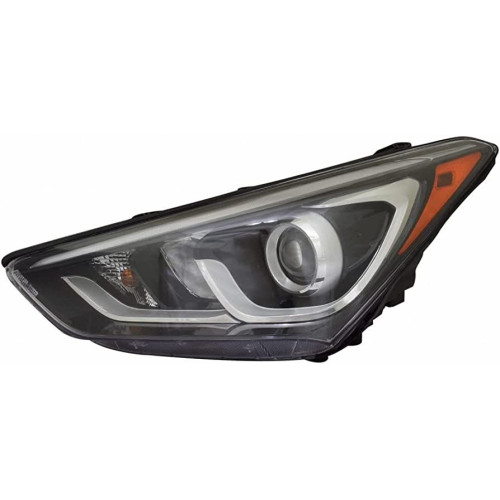 Фара передня ліва Hyundai Santa Fe 3 2016-2018 USA DEPO електрич. рег., LED, 921014Z500