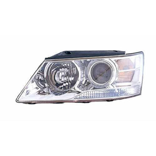 Фара передня ліва Hyundai Sonata NF 2008-2010 DEPO електрична, H7/H1 галоген 921013K520