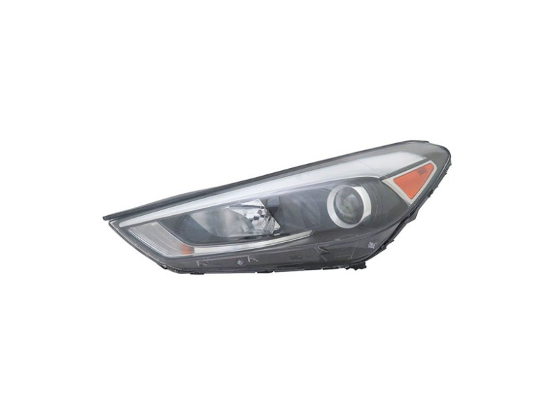 Фара передня ліва Hyundai Tucson TL 15-18 USA (Depo) жовта вставка LED 92101D3150