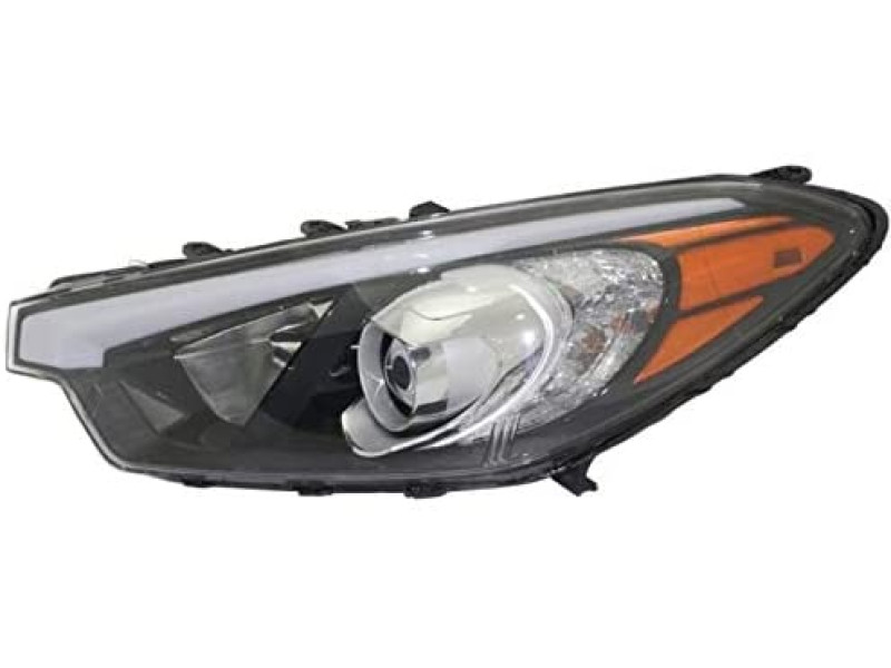 Фара передня ліва Kia Forte 13-16 USA (Китай) механічна, жовта вставка 92101A7200