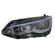 Фара передня ліва (LED, DRL) VW Golf 8 2020-2024 синя смуга TYC 5H1941077H