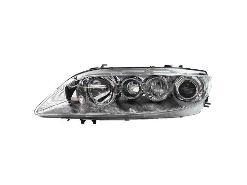 Фара передня ліва Mazda 6 GG 02-08 (Depo) під дві лампи H1/H1, ел. рег. F014002617