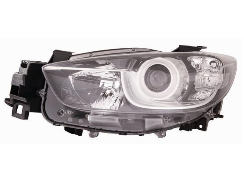 Фара передня ліва Mazda CX-5 12-16 (TYC) мех. / ел. рег., галоген KF3351041C