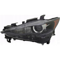 Фара передня ліва Mazda CX-5 17- USA (TYC) LED, жовта вставка KL2J-51-041C