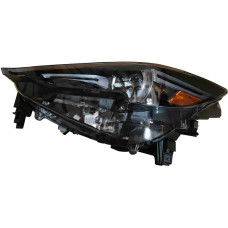 Фара передня ліва Mazda CX-5 17- USA (TYC) ел. рег., full LED, AFL, жовта вставка KB8B-51-041K