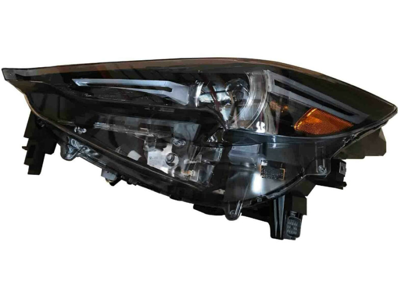 Фара передня ліва Mazda CX-5 17- USA (TYC) ел. рег., full LED, AFL, жовта вставка KB8B-51-041K
