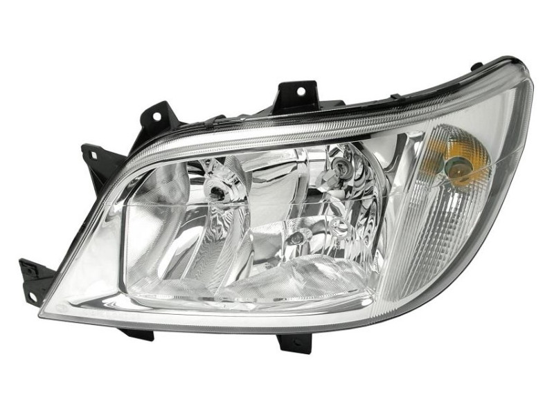 Фара передня ліва Mercedes Sprinter 02-06 (Depo) електрична, на дві лампи 9018202461