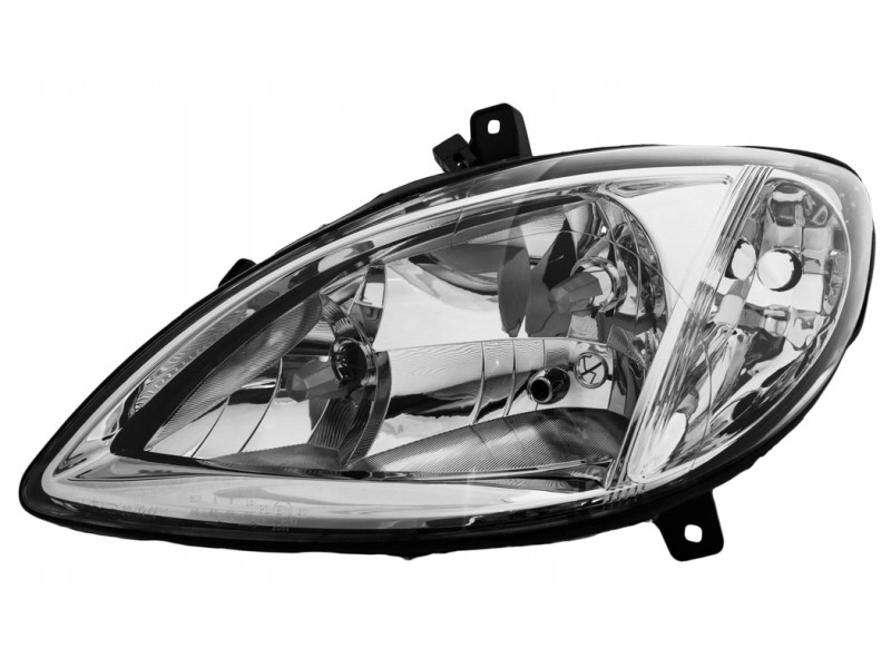 Фара передня ліва Mercedes Vito W639 03-10 (TYC) ел. рег. 6398200161