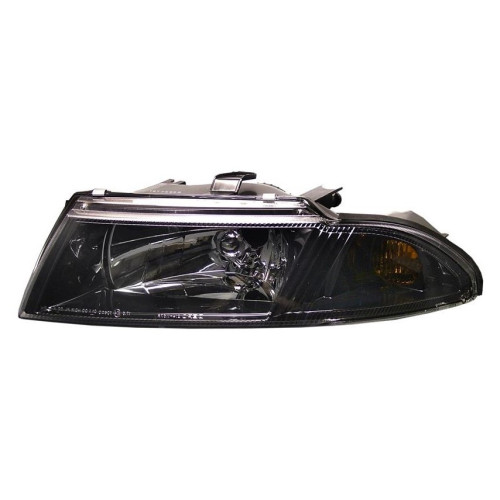 Фара передня ліва Mitsubishi Carisma 1999-2004 DEPO чорна, електрич. MR972793