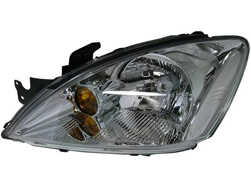 Фара передня ліва Mitsubishi Lancer 9 04-08 механічна, хром (Depo) MN161165