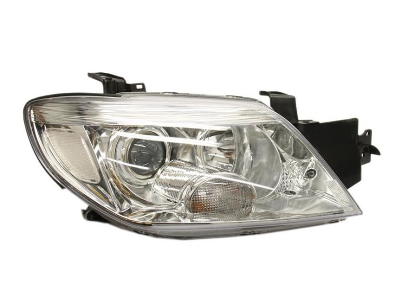 Фара передня права Mitsubishi Outlander 05-09 хром. рамка мех.рег. Depo 8301A174