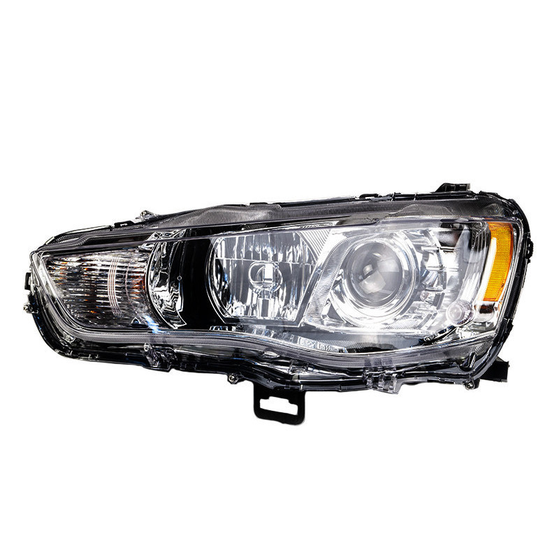 Фара передня ліва Mitsubishi Outlander XL 10-12 (Китай) ксенон, лінза, жовта вставка 8301A705