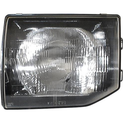 Фара передня ліва Mitsubishi Pajero 2 91-94 DEPO рифлене скло MB831068