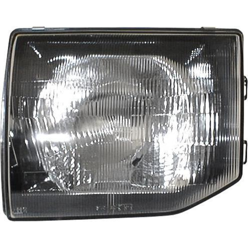 Фара передня ліва Mitsubishi Pajero 2 91-94 (Depo) рифлене скло MB831068