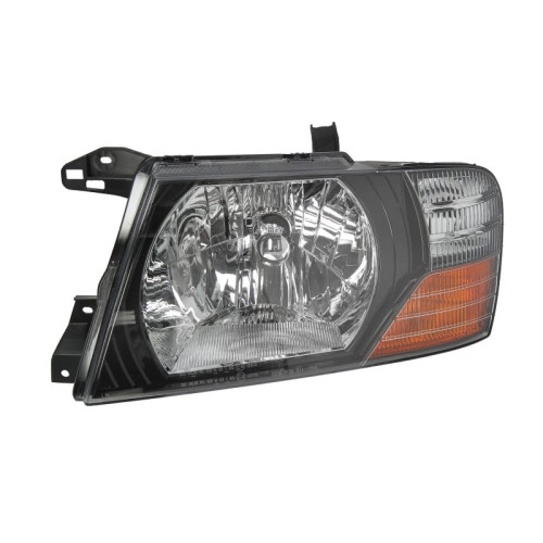 Фара передня ліва Mitsubishi Pajero Wagon 3 2003-2007 FPS темна MR548033, MR548035