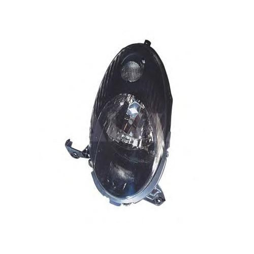 Фара передня ліва Nissan Micra K12 2003-2008 DEPO ел. рег., чорна 26060AX705