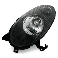 Фара передня ліва Nissan Micra K12 05-08 (Depo) електрична, чорна 26060AX705
