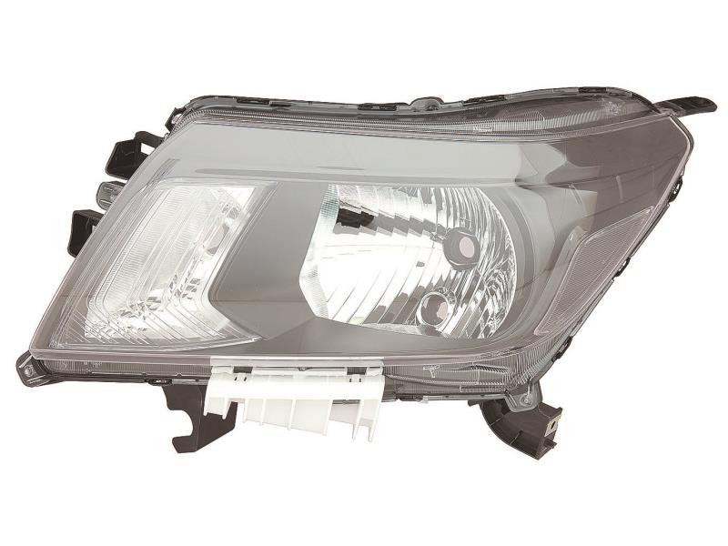 Фара передня ліва темна Nissan Navara D23, NP300 2014- Depo 26060-4KUOB