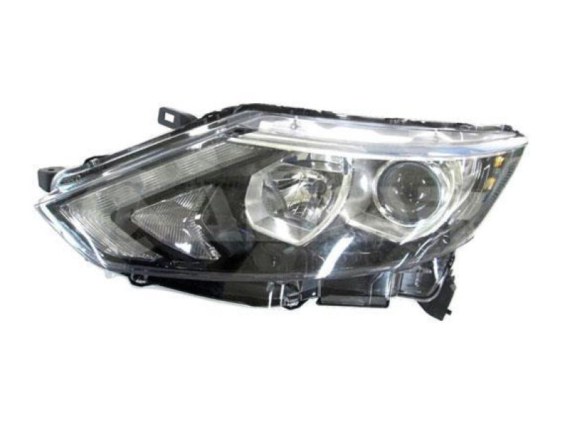 Фара передня ліва Nissan Qashqai 14-17 (TYC) ел. рег., з LED, 260604EH0A