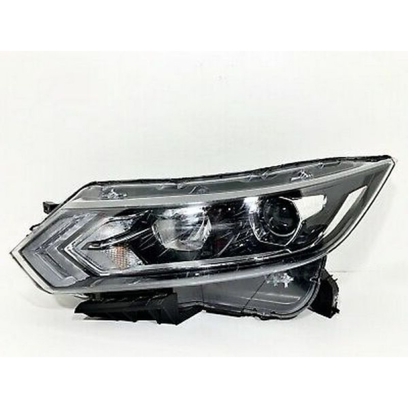 Фара передня ліва Nissan Qashqai 17-20 (Depo) ел. рег., H9H11LED, біла вставка 26060-HV50B