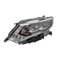 Фара передня ліва Nissan X-Trail T32, Rogue 17-20 USA (TYC) дві лінзи, LED, жовта вставка 