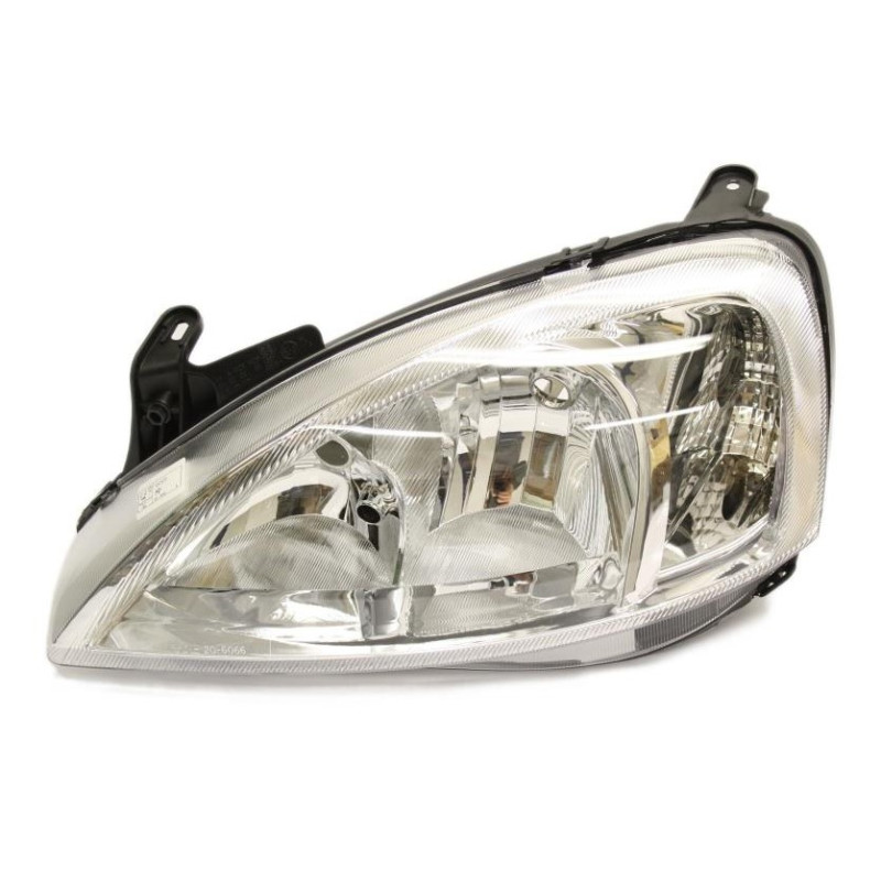 Фара передня ліва Opel Combo C 01-11, Opel Corsa 04-07 (TYC) тип Valeo, електрична 93173253