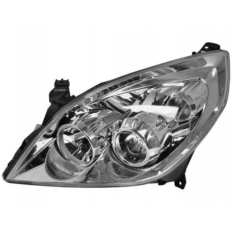 Фара передня ліва Opel Vectra C 06-08 (TYC) хром, галоген 93179915