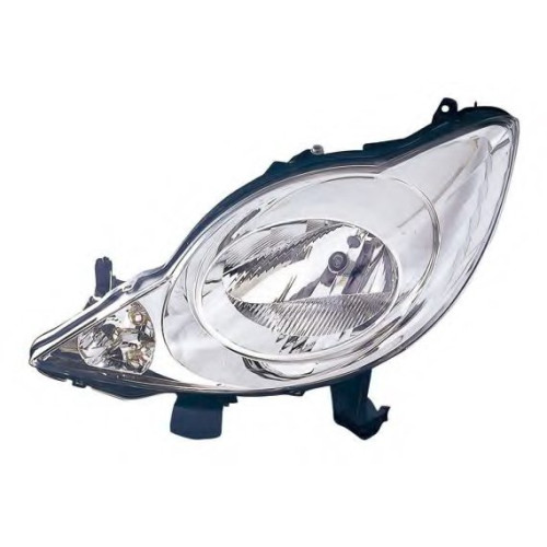 Фара передня ліва Peugeot 107 2005-2012 DEPO ел. рег. 620874