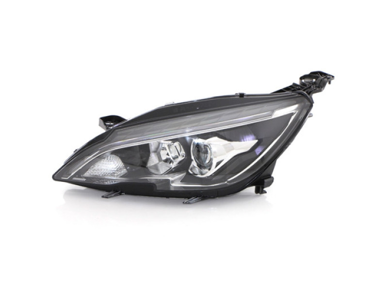 Фара передня ліва Peugeot 308 17-21 (Depo) з ДХВ, LED, галоген 1628555480
