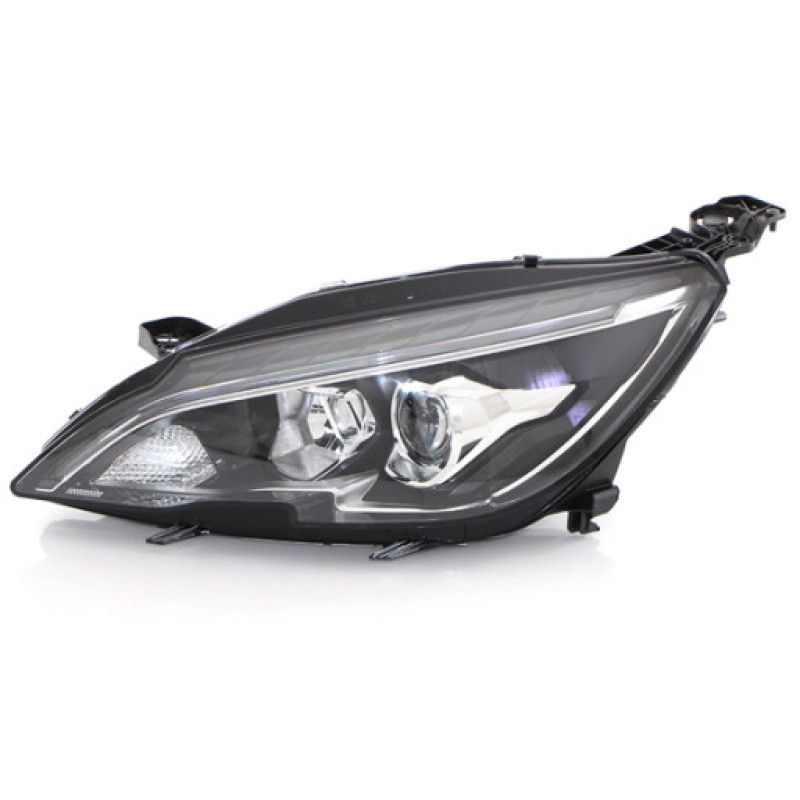 Фара передня ліва Peugeot 308 17-21 (Depo) з ДХВ, LED, галоген 1628555480
