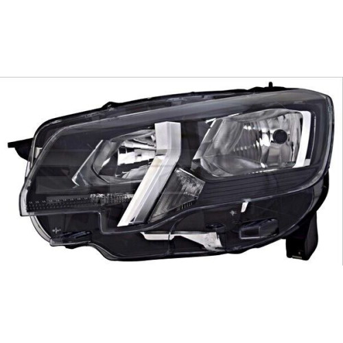 Фара передня ліва Peugeot Partner 18- DEPO з ДХВ, галоген 9816826980