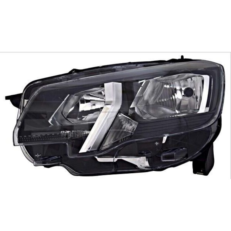 Фара передня ліва Peugeot Partner 18- (Depo) з ДХВ, галоген 9816826980
