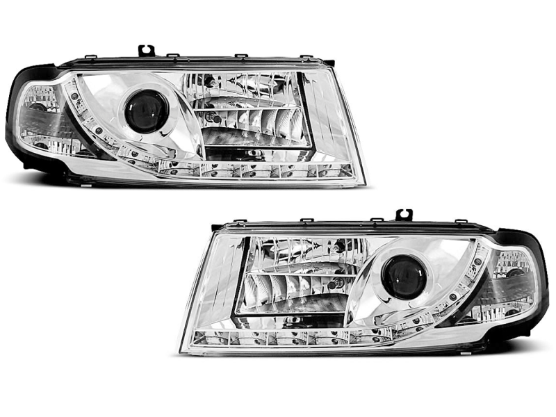 Фара передня ліва і права Skoda Octavia Tour 00-09 (Polcar) комплект тюнінг фари