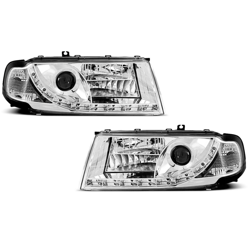 Фара передня ліва і права Skoda Octavia Tour 00-09 (Polcar) комплект тюнінг фари